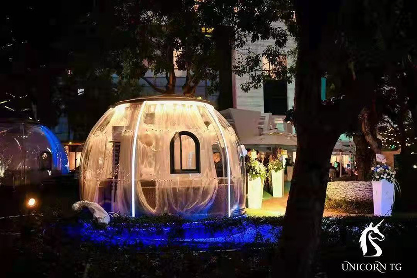 深圳宝安机场网红下午茶星空房厂家定制