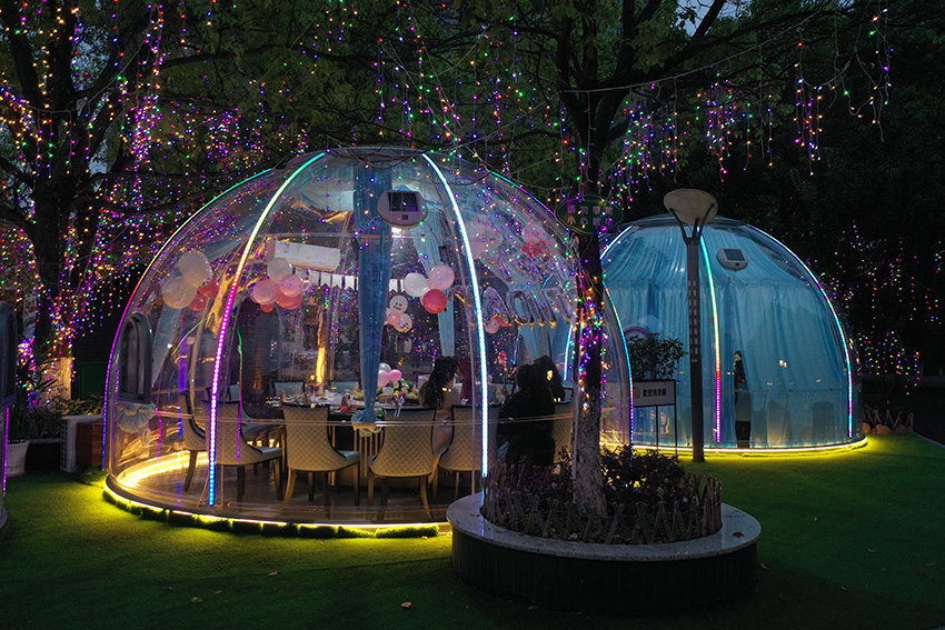 福建长汀星空房餐吧设计案例