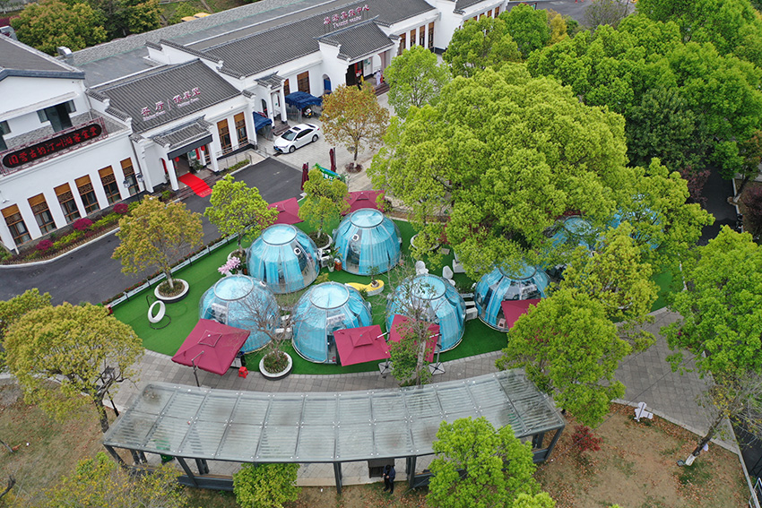 福建长汀星空房餐吧设计案例