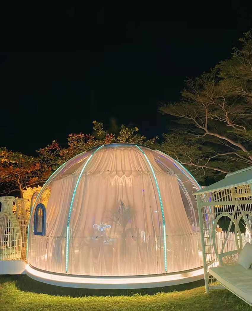 海南三亚亚龙湾又见海音乐餐吧星空房定制